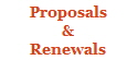 Tower Butte Proposals and Renewals